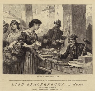 Lord Brackenbury, una novela de Samuel Luke Fildes